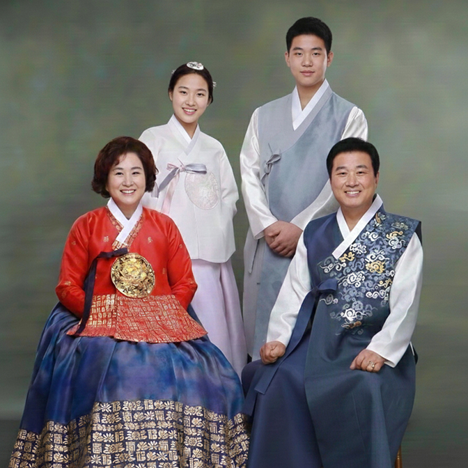 예인스튜디오 가족사진 이미지