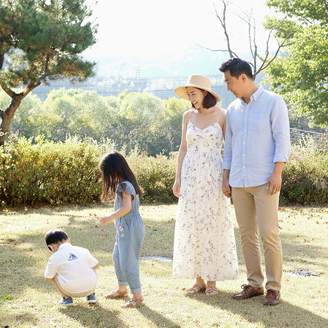 예인스튜디오 가족사진 이미지