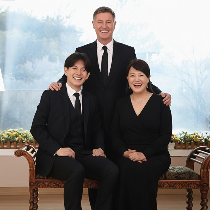 예인스튜디오 가족사진 이미지